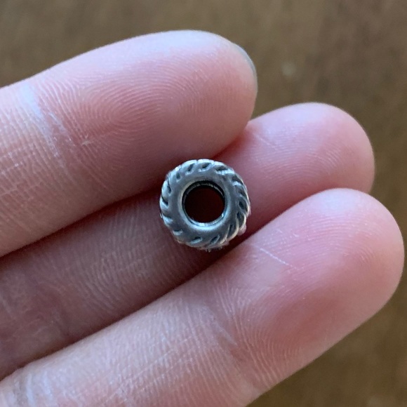 Retired Pandora Oxy Crown with Clear Zirconia Sterling Silver EUC - Picture 7 of 8